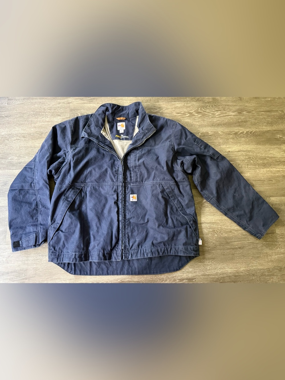 Mens CARHARTT full swing jacket w/hat sz XL